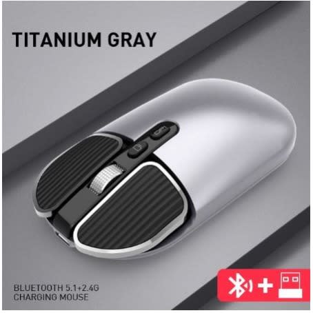 Bluetooth Wireless Rechargeable Mouse For Pc/mac/ipad/tablet