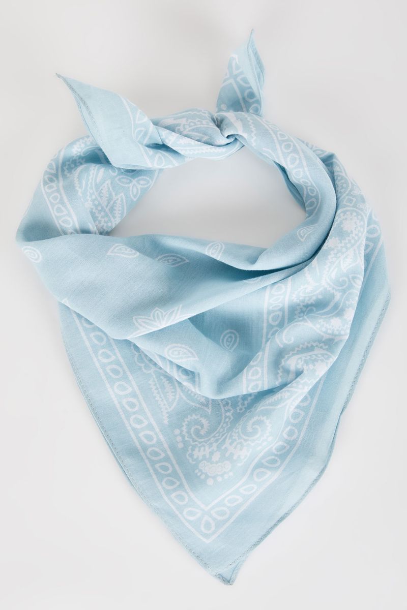 Woman Casual Shawl - Blue