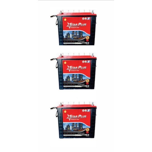 Starplus Tubular Inverter Battery - 3 Units X 220ah