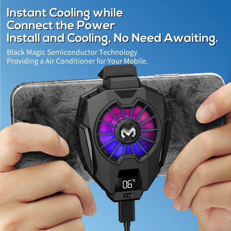 Mobile Phone Cooler Universal Phone Cooling Fan Radiator