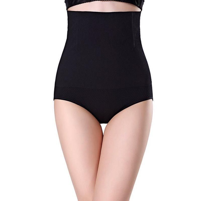 TUMMY CONTROL GIRDLE TIGHT WITH 4 STEEL BONES--BLACK