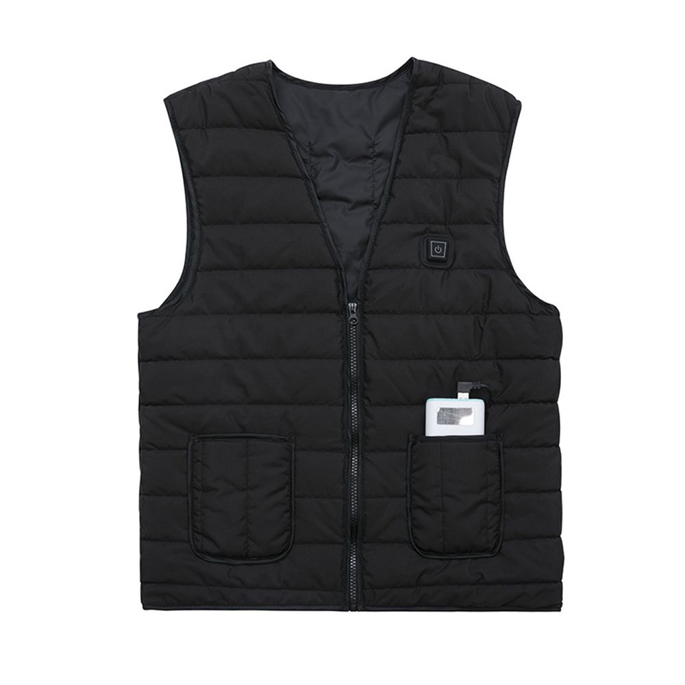 Washable Heated Vest Usb Cold-Proof Waistcoat Far Infrared