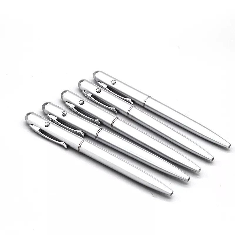 Magic LED UV Light Ballpoint Pen with Invisible Ink Secret Pen Novelty Item For Gifts School Office Supplies Creative