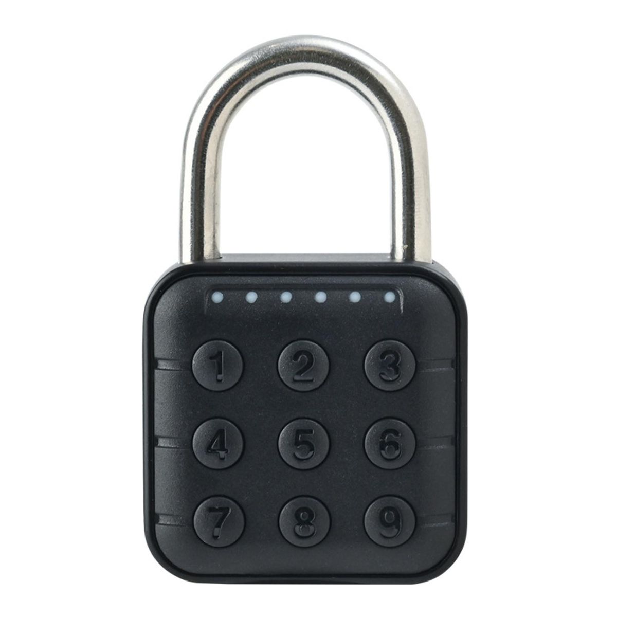 Smart Lock Smart Padlock Rugged and Durable Padlock for Luggage, Trunk, Doors Padlock CR2032 Button Cell Power Supply Padlock