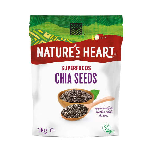 Nature's Heart Chia Seeds - 1kg