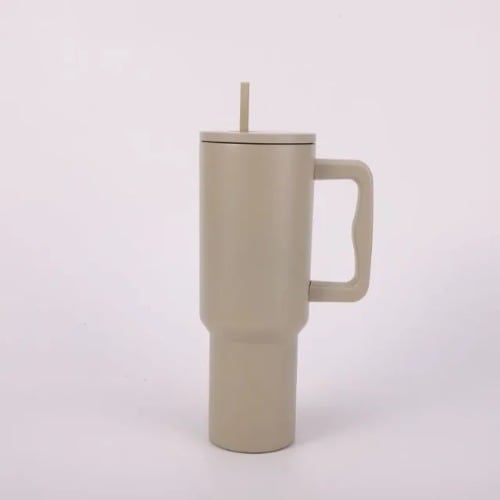 Spill-proof Tumbler With Straw Lid Cup Sipper - 40oz With Free Straw Cover 1pc