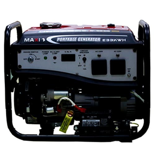Generator 4.1kva / 3.3kw - Key + Wheels & Handle