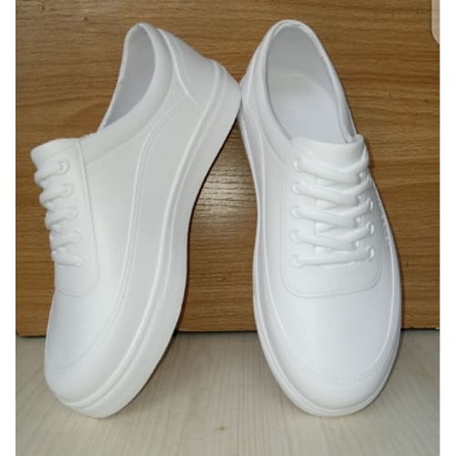 Unisex Sneakers - Rubber - White