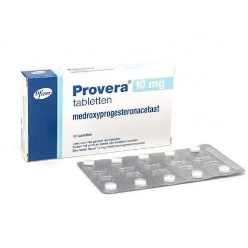 Pfizer Provera -10 Mg X 30 Tablets