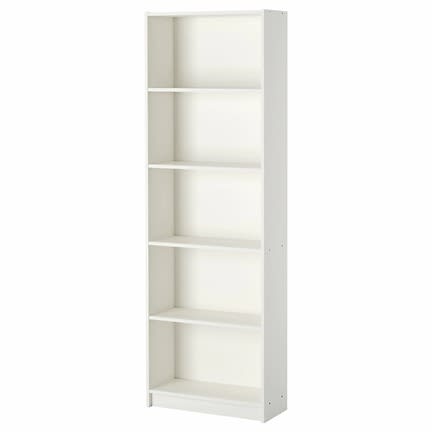 Gersby Bookcase - 60x180 Cm - White
