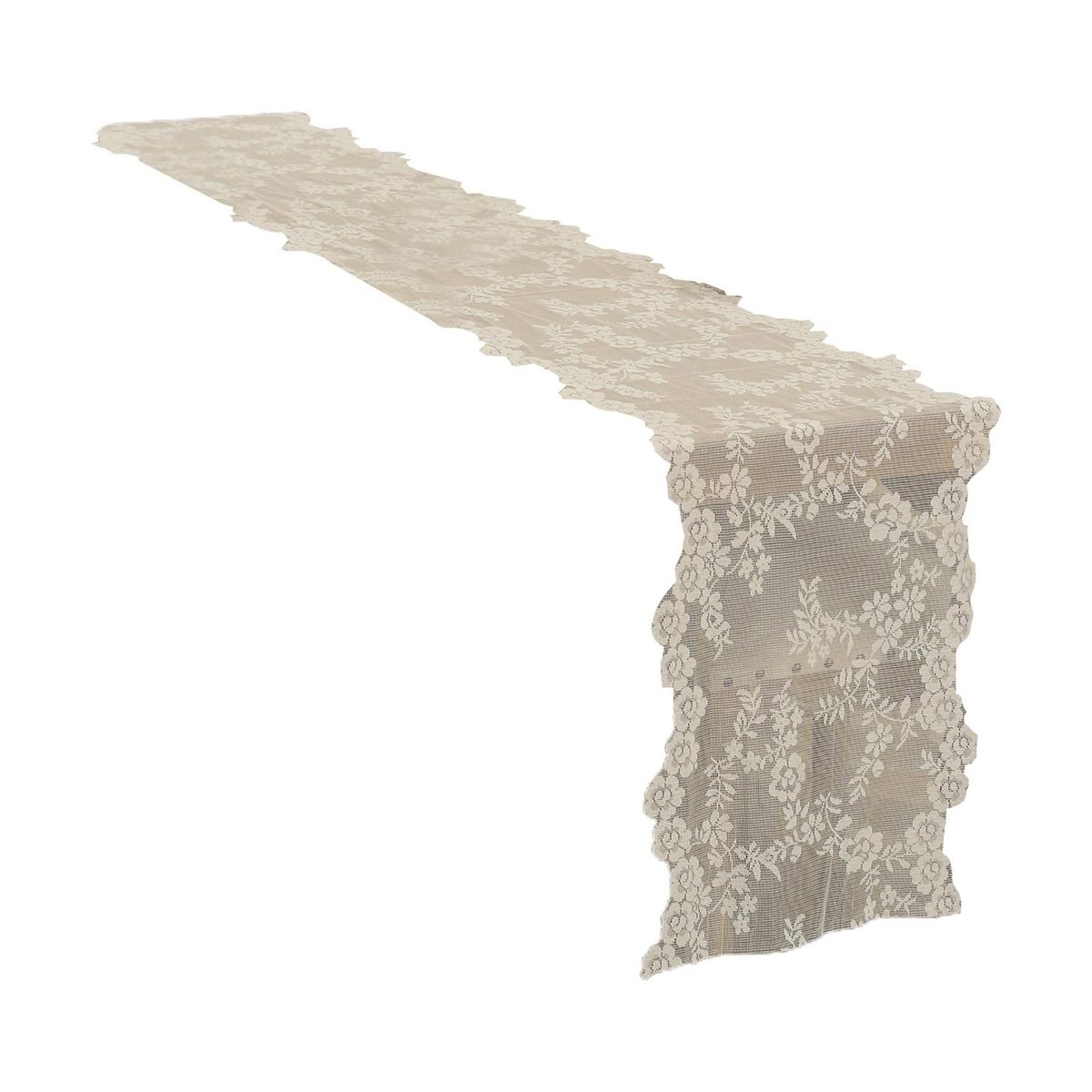 Lace Tablecloth European Style Embroidery Lace Table Runner