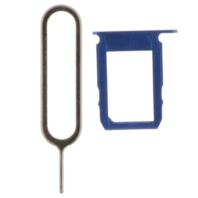 Sim Card Tray Holder SIM Slot Replacement For Google Pixel 5 Blue