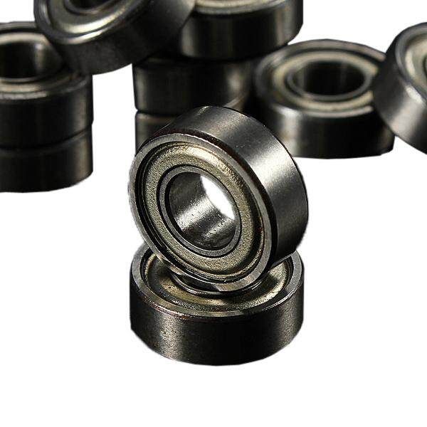 10Pcs 11x5x4mm Steel Metal Shielded Deep Groove Ball Bearing Roller MR115ZZ