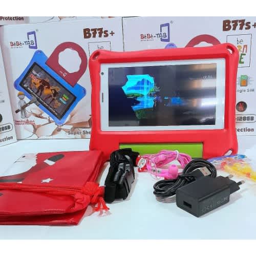 B77s+ Kids Tablet 5G - 7" - 256GB ROM - 6GB RAM - Single SIM + WiFi - 3000mAh - Red