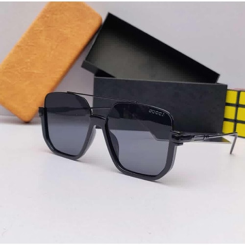Double Bridge Sunglasses - Black
