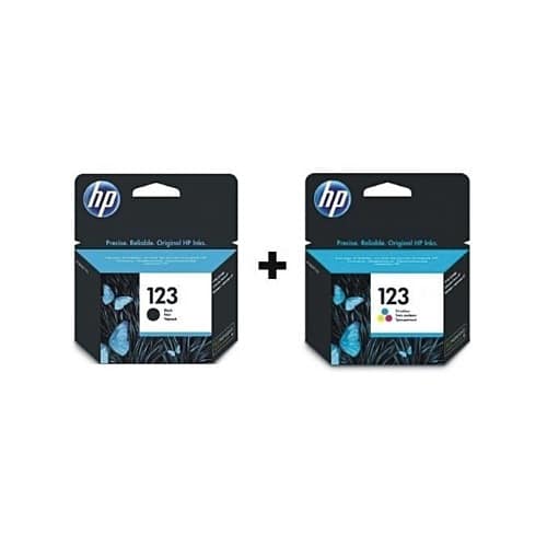 123 Ink Cartridges - Black & Colour