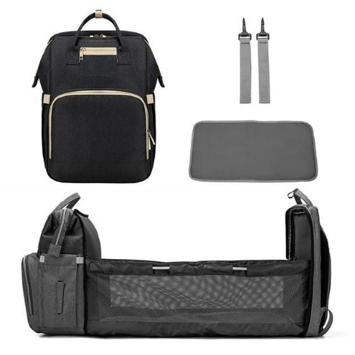 Baby Foldable Diaper Bag With Changing Station