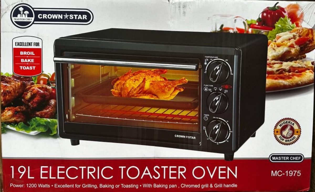 Electric Mini Oven Toaster - 19Litres