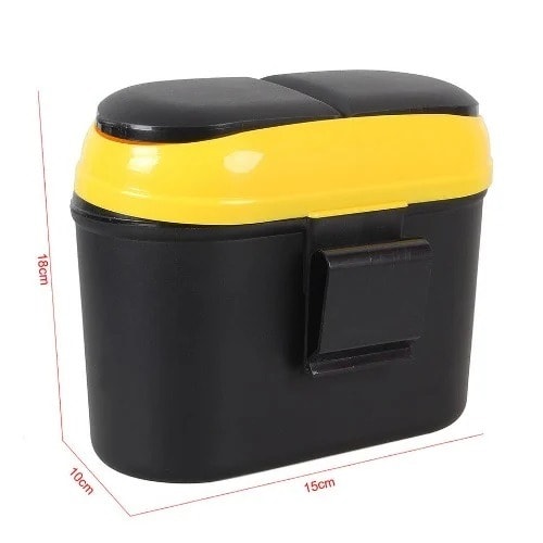 Clip-on Car Trash Bin