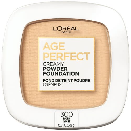 Loreal - Age Perfect Creamy Powder Foundation 300 - 9g - Ivory