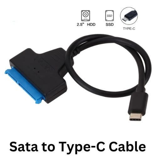 Sata To Type-C Cable - Usb 31 - Usb C To Sata Adapter Up To 6 Gbps