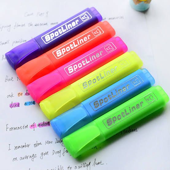 Hightlighter Pen/marker &times;6