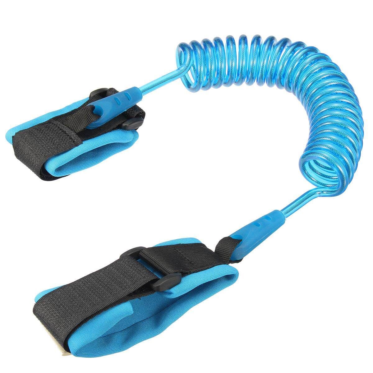 Toddler Kids Baby Safety Walking Harness Anti-lost Strap Wrist Leash Hand Belt Blue Blue (blue)