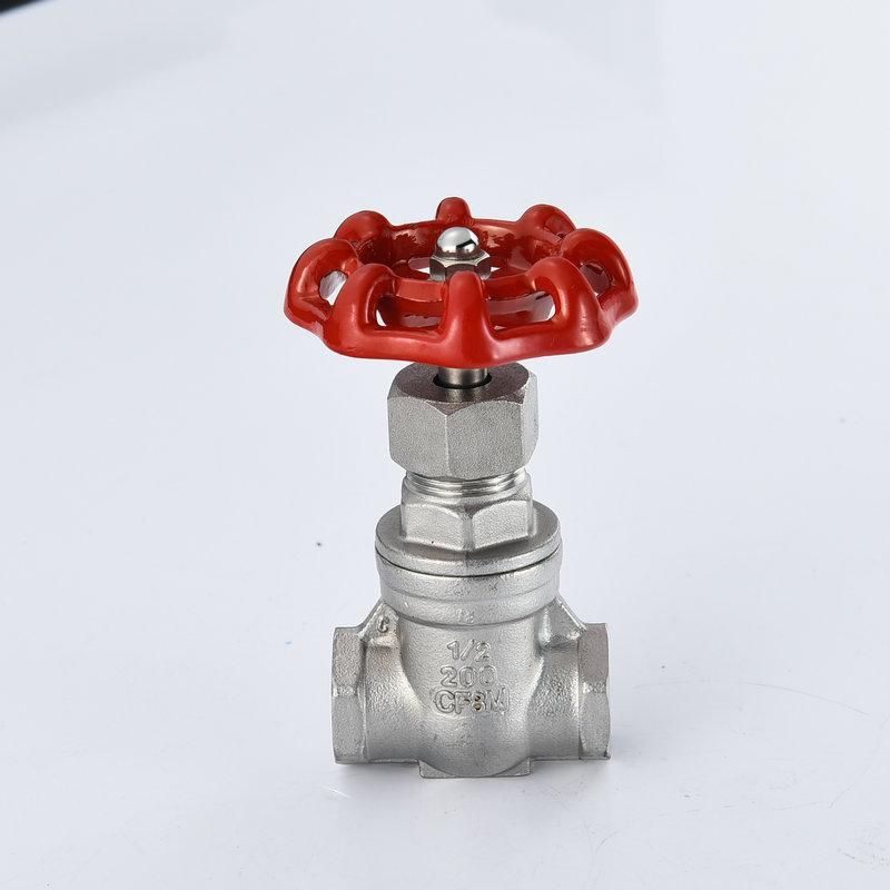 Factory Supply Stainless Steel Wire Mouth Stop Valve Internal Thread Flow Control Valve Internal Thread Straight Flow Control Switch