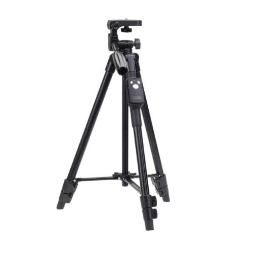 Professional Foldable 6 feet Heavy Duty Tripod Phone Camera Stand Kit - 3388