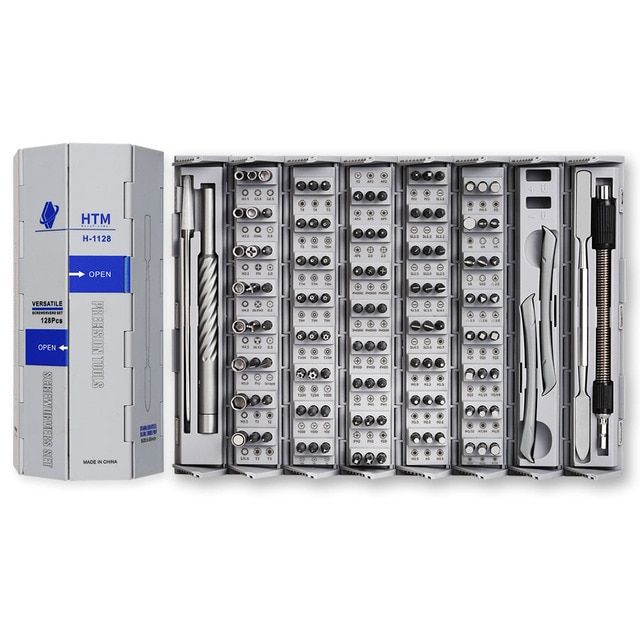 HTM Magnetic Precision Screwdriver Set For Phone Laptop Pc