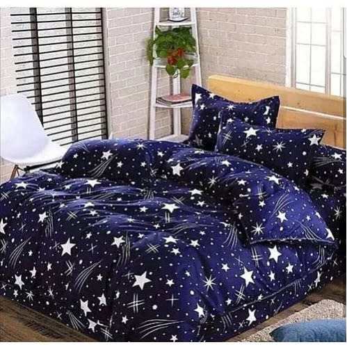 Shinning Star Duvet + Bedsheet And 4 Pillowcases