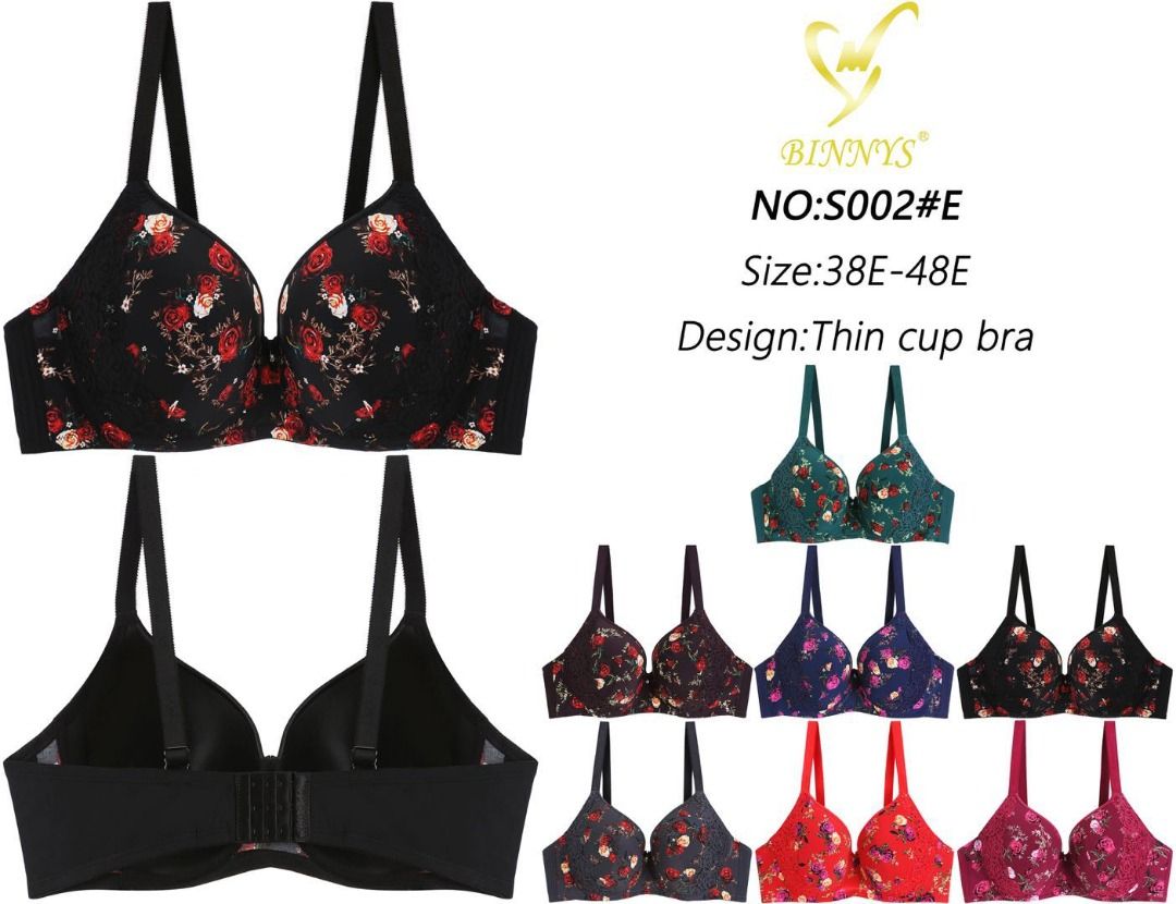 Plus Size Big Burst Ladies Underwire Single Bra (E Cup Only)