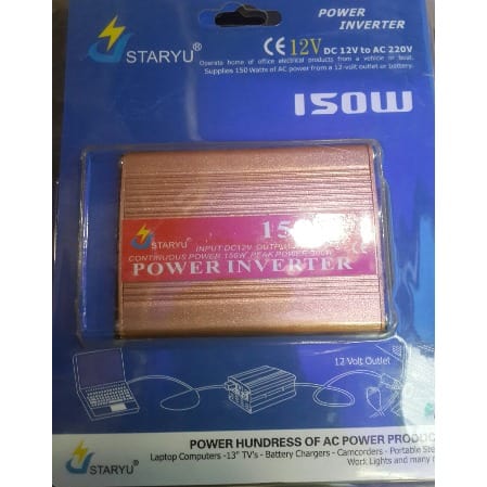Car Power Inverter - 150w