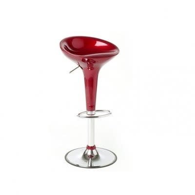 John C Backless Bar Stool - Red