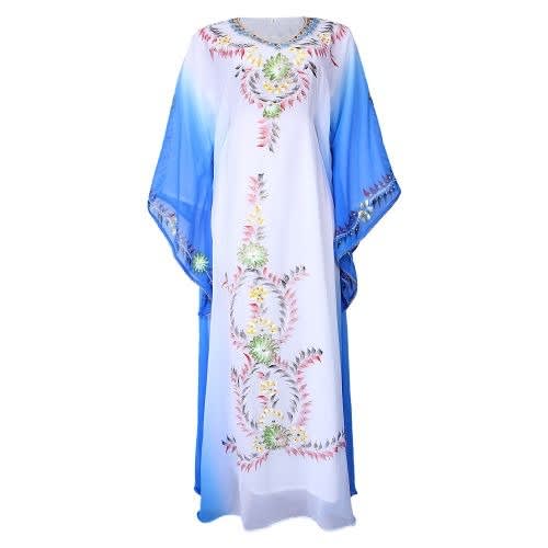 Multicolored Dress - Blue