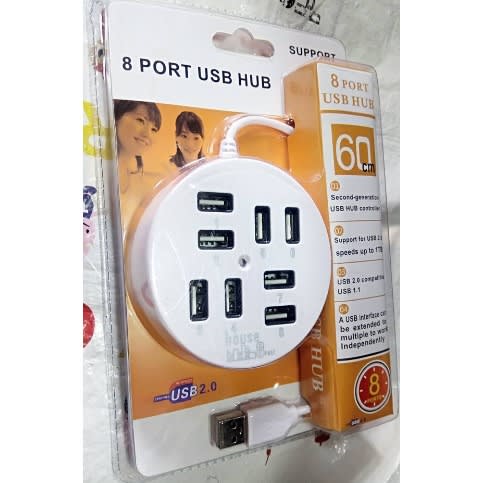 8 Port Hub - 2.0 Usb
