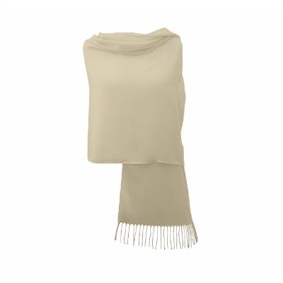 Silky Soft Plain Pashmina - Cream