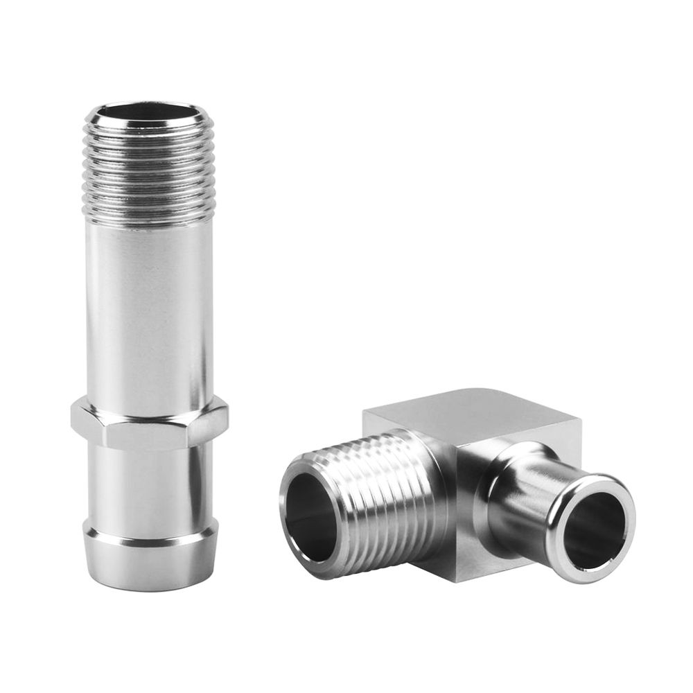 Heature Hose Fitting 3/4" Water Pump 5/8" 90 Degree To 1/2"