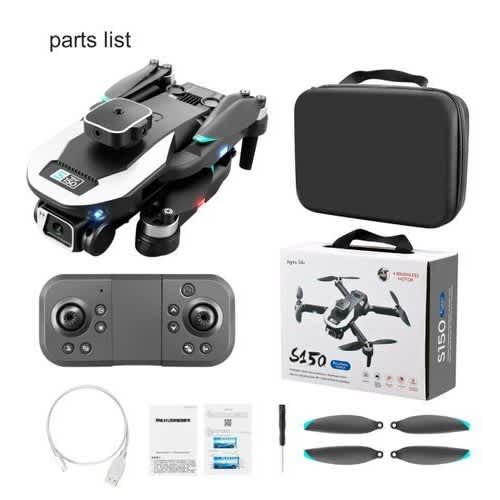 4drc V14 Mini Rc Drone - 4k Wifi Hd Dual Camera Drone - Android Only RC With 2 Batteries