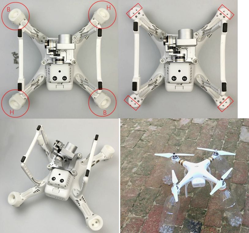 Floating Water Flying Mount Bracket Base Convenient