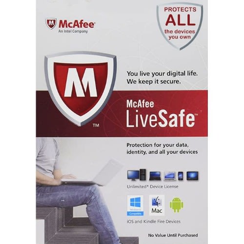 Livesafe Unlimited Devices 1 Year - License Key