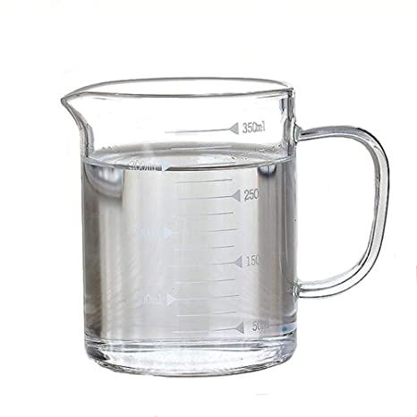 350ml Measuring Borosilicate Glass Cup