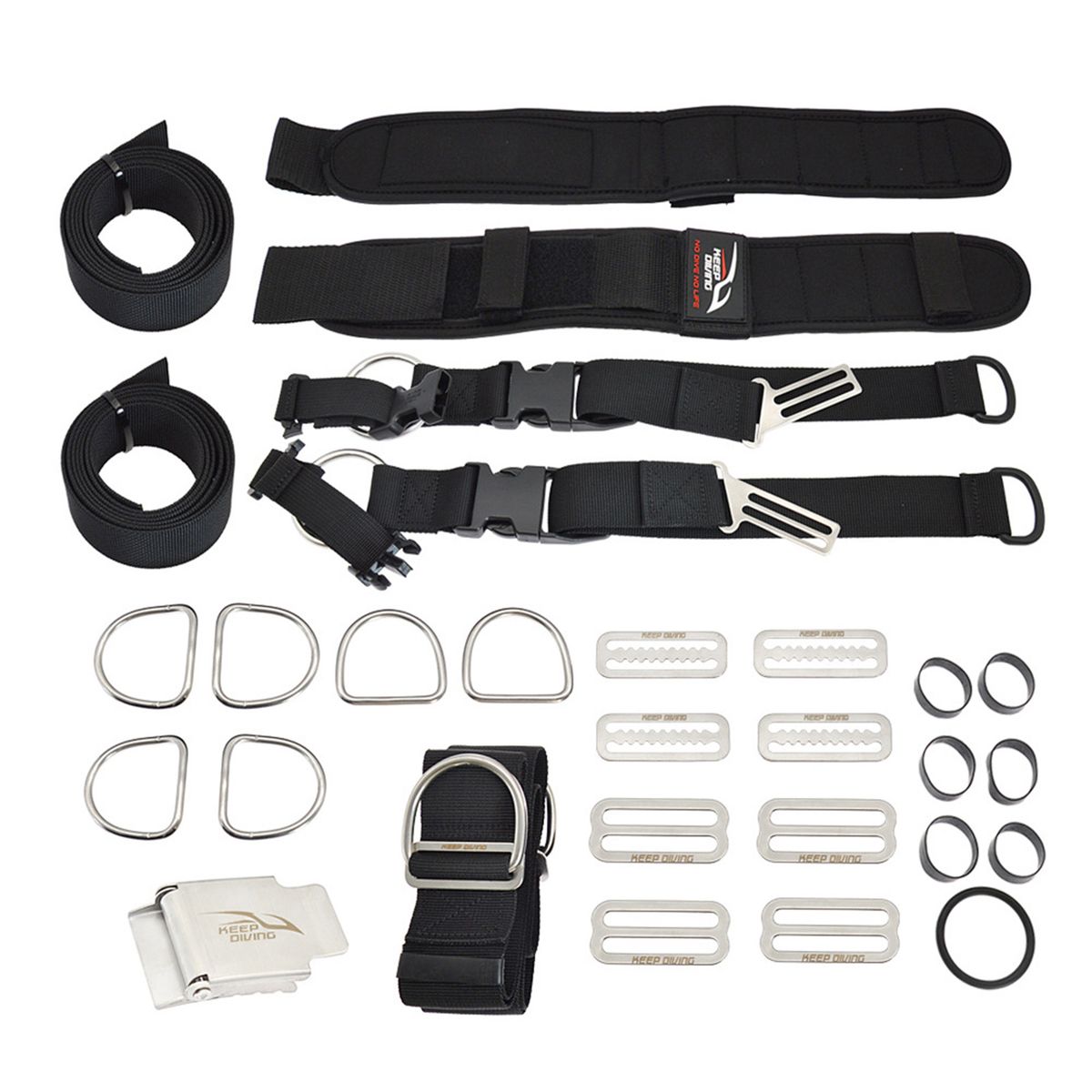 Water Diving Safety System Adjustable Scuba Diving Harness