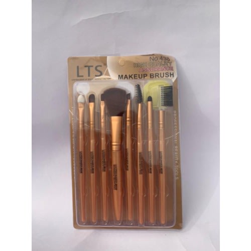 LTS Makeup Brushes - 8 Pieces