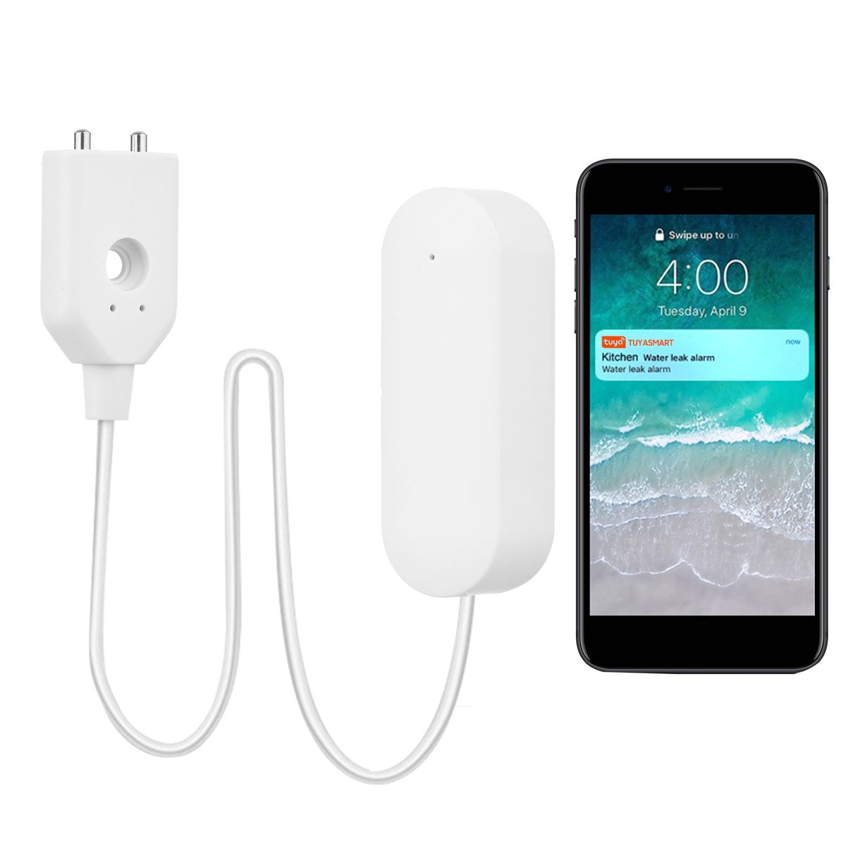 Wifi Water Leakage Detector Smart Water Sensor APP Control