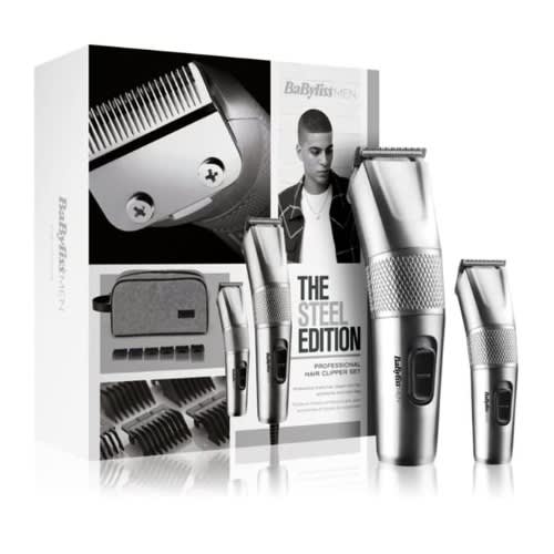 Men Professional Hair Clipper Set - The Steel Edition