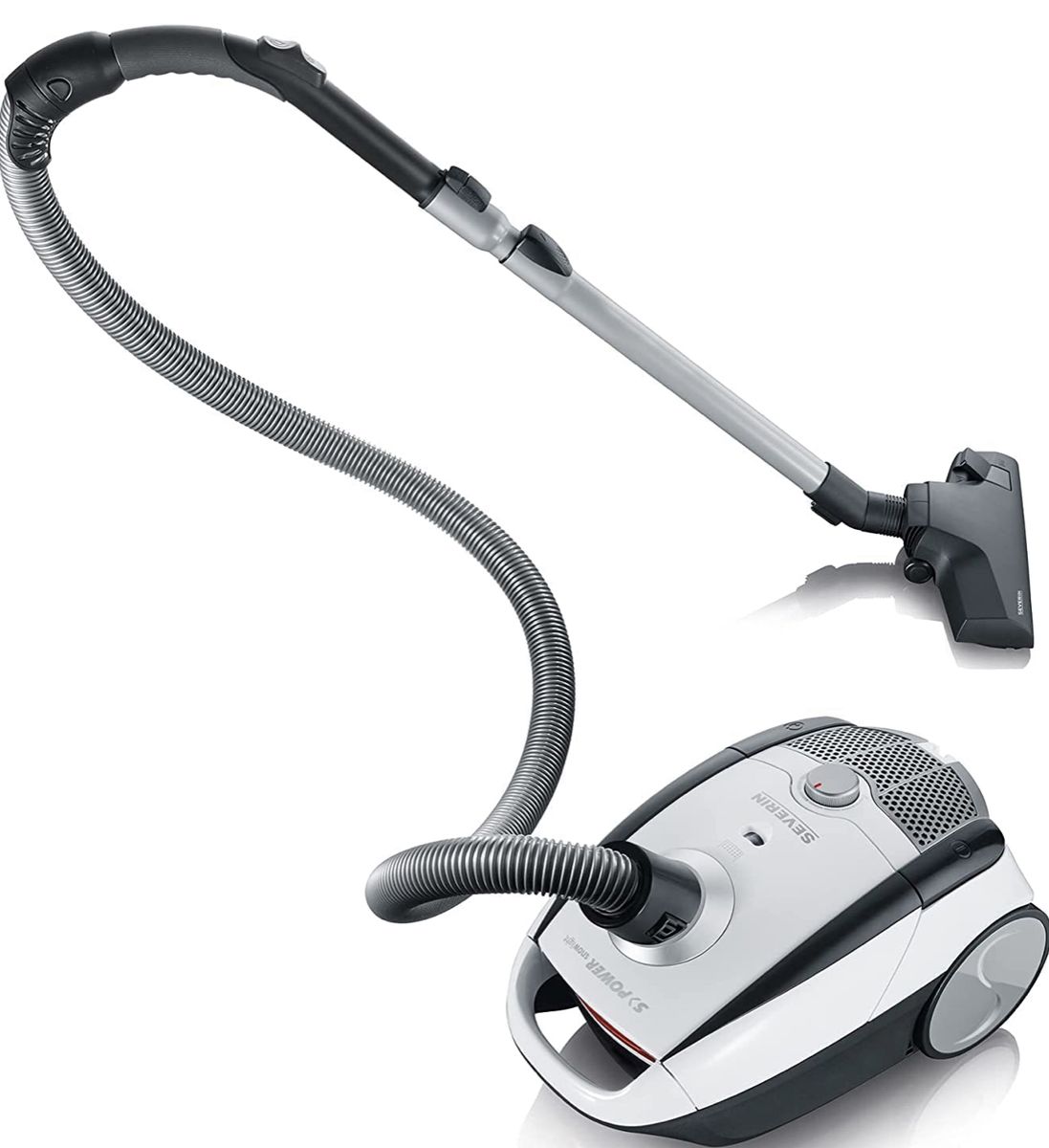 Vacuum Cleaner 750 W Incl. Dust Bags, Incl. Hard Floor Brush