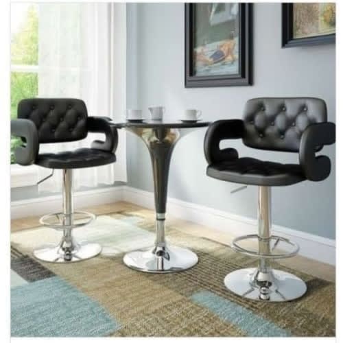 Set Of 2 High Bar Stool