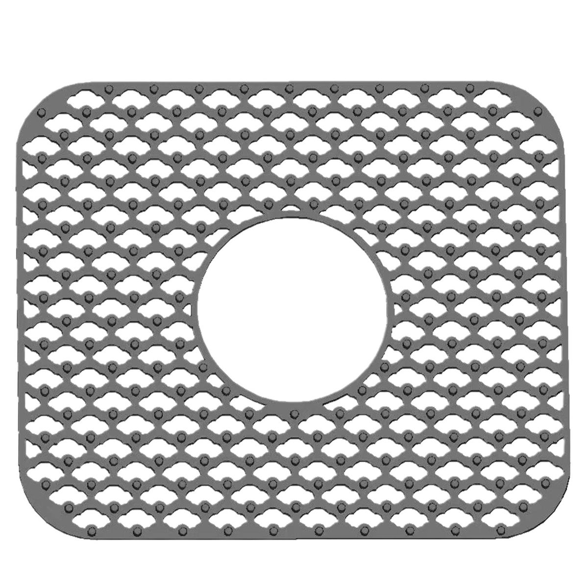 Silicone Sink Protector Foldable Non-Slip Sink Mat Grid