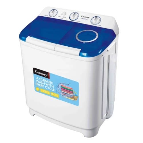 Twin Tub Semi Automatic Washing Machine - CW-8522-A2 - Washing 9.5kg + Spinning 6kg